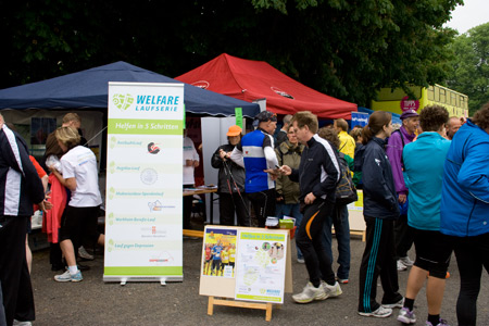 Der Welfare-Stand beim AntiSuchtLauf